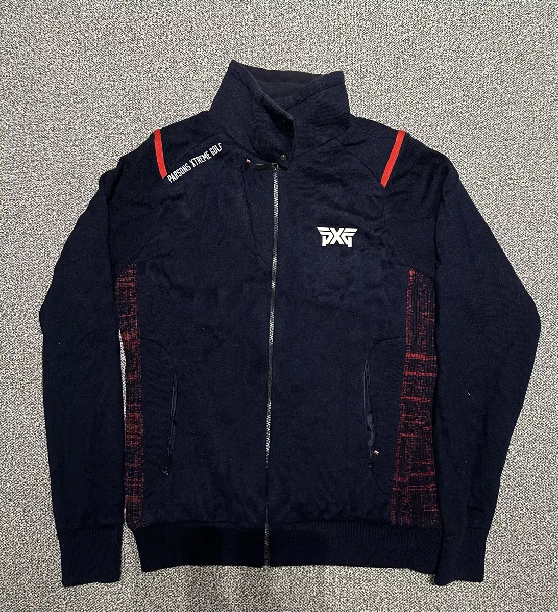   GOLF ジップアップ ニット ジャケット ADIDAS GOLF アディダスゴルフ 裏地付 ニット ジップジャケット